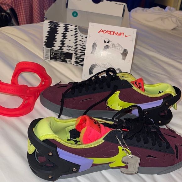 NIKE ACRONYM® x Blazer LowNight Maroon